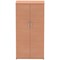 Impulse Tall Cupboard, 3 Shelves, 1600mm High, Beech