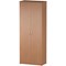 Impulse Extra Tall Cupboard, 4 Shelves, 2000mm High, Beech