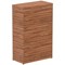 Impulse Medium Cupboard, 2 Shelves, 1200mm High, Walnut