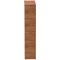 Impulse Extra Tall Cupboard, 4 Shelves, 2000mm High, Walnut