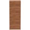 Impulse Extra Tall Cupboard, 4 Shelves, 2000mm High, Walnut