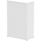 Impulse Medium Cupboard, 2 Shelves, 1200mm High, White