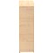 Impulse Medium Cupboard, 2 Shelves, 1200mm High, Maple