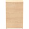 Impulse Medium Cupboard, 2 Shelves, 1200mm High, Maple