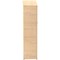 Impulse Tall Cupboard, 3 Shelves, 1600mm High, Maple