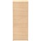 Impulse Extra Tall Cupboard, 4 Shelves, 2000mm High, Maple