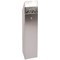 Hooded Top Cigarette Ash Tower Bin, 6.6 Litre, Silver Hooded Top Cigarette Ash Tower Bin, 6.6 Litre, Silver