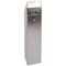 Hooded Top Cigarette Ash Tower Bin, 6.6 Litre, Silver Hooded Top Cigarette Ash Tower Bin, 6.6 Litre, Silver