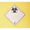 Clinical Waste Wheelie Bin, 240 Litre, Yellow