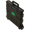 VFM Folding Container Trolley With Lid 35kg Capacity Black/Grey 383360