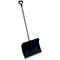 Alpinus Eco Snow Pusher Shovel 550x195x1400mm Black