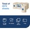 Tork 2-Ply M4 Reflex Wiping Paper Roll Plus Natural Pack of 6 473481