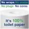 Tork Coreless Toilet Roll 1-Ply 1300 Sheets (Pack of 36) 502080