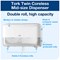 Tork T7 Coreless Mid-Size Toilet Paper Dispenser White 558040