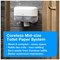 Tork T7 Coreless Mid-Size Toilet Paper Dispenser, White