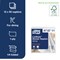 Tork LinStyle 1-Ply Dinner Napkins, 390mmx390mm, White, Pack of 50