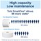 Tork SmartOne Toilet Roll, 2-Ply, White, 6 Rolls of 1150 Sheets