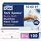 Tork H2 Xpress 2-Ply Extra Soft Hand Towels, White, Pack of 2100