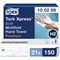 Tork H2 Xpress 2-Ply Multifold Hand Towels, White, Pack of 3150