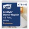 Tork Linstyle Dinner Napkin White 8 Fold (Pack of 50)