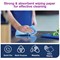 Tork W1 2-Ply Wiping Paper Plus, 510m, Blue
