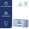 Tork W1/W2 2-Ply Wiper Roll, 255m, Blue, Pack of 2