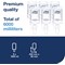 Tork S4 Premium Foam Hand Wash Cartridge, 1 Litre, Pack of 6