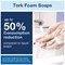 Tork S4 Premium Foam Hand Wash Cartridge, 1 Litre, Pack of 6