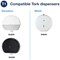 Tork T1 Jumbo Toilet Roll, 2-Ply, 1700 Sheets, Pack of 6 Tork T1 Jumbo Toilet Roll, 2-Ply, 1700 Sheets, Pack of 6