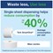 Tork T8 SmartOne Toilet Paper Dispenser, White