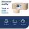 Tork Advanced Mini Jumbo Toilet Roll, 2-Ply, Natural, Pack of 12