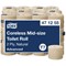 Tork Coreless Mid Toilet Roll, 2-Ply, Advanced Natural, 36 Rolls of 900 Sheets