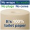 Tork Coreless Mid Toilet Roll, 2-Ply, Advanced Natural, 36 Rolls of 900 Sheets