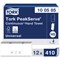 Tork H5 Peak Serve 1-Ply Continuous Hand Towels, White, Pack of 4920