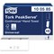 Tork H5 Peak Serve 1-Ply Continuous Hand Towels, White, Pack of 4920