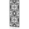 Sch! Acoustic Wall Panel - Flower - Graphite Charcoal