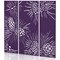 Sch! Acoustic Wall Panel - Pine (3 panels) - Plum Purple