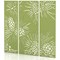 Sch! Acoustic Wall Panel - Pine (3 panels) - Lime Green