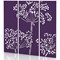 Sch! Acoustic Wall Panel - Wildflower (3 panels) - Plum Purple