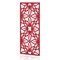 Sch! Acoustic Hanging Wall Panel - Flower - Poppy Red