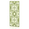 Sch! Acoustic Hanging Wall Panel - Flower - Lime Green
