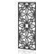 Sch! Acoustic Hanging Wall Panel - Flower - Graphite Charcoal