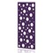 Sch! Acoustic Hanging Wall Panel - Polka - Plum Purple