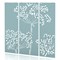 Sch! Acoustic Hanging Wall Panel - Wildflower (3 panels) - Sky Light Blue