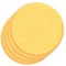 Sch! Acoustic Wall Tile - Set of 4 - Bevelled Edge - Circle - Buttercup Yellow