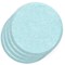 Sch! Acoustic Wall Tile - Set of 4 - Bevelled Edge - Circle - Sky Light Blue
