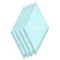 Sch! Acoustic Wall Tile - Set of 4 - Bevelled Edge - Diamond - Sky Light Blue
