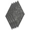 Sch! Acoustic Wall Tile - Set of 4 - Bevelled Edge - Diamond - Graphite Charcoal