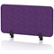 Sch! Acoustic Desktop Screen - Rectangle - 800 x 400mm - Plum Purple