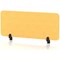 Sch! Acoustic Desktop Screen - Rectangle - 1000 x 400mm - Buttercup Yellow